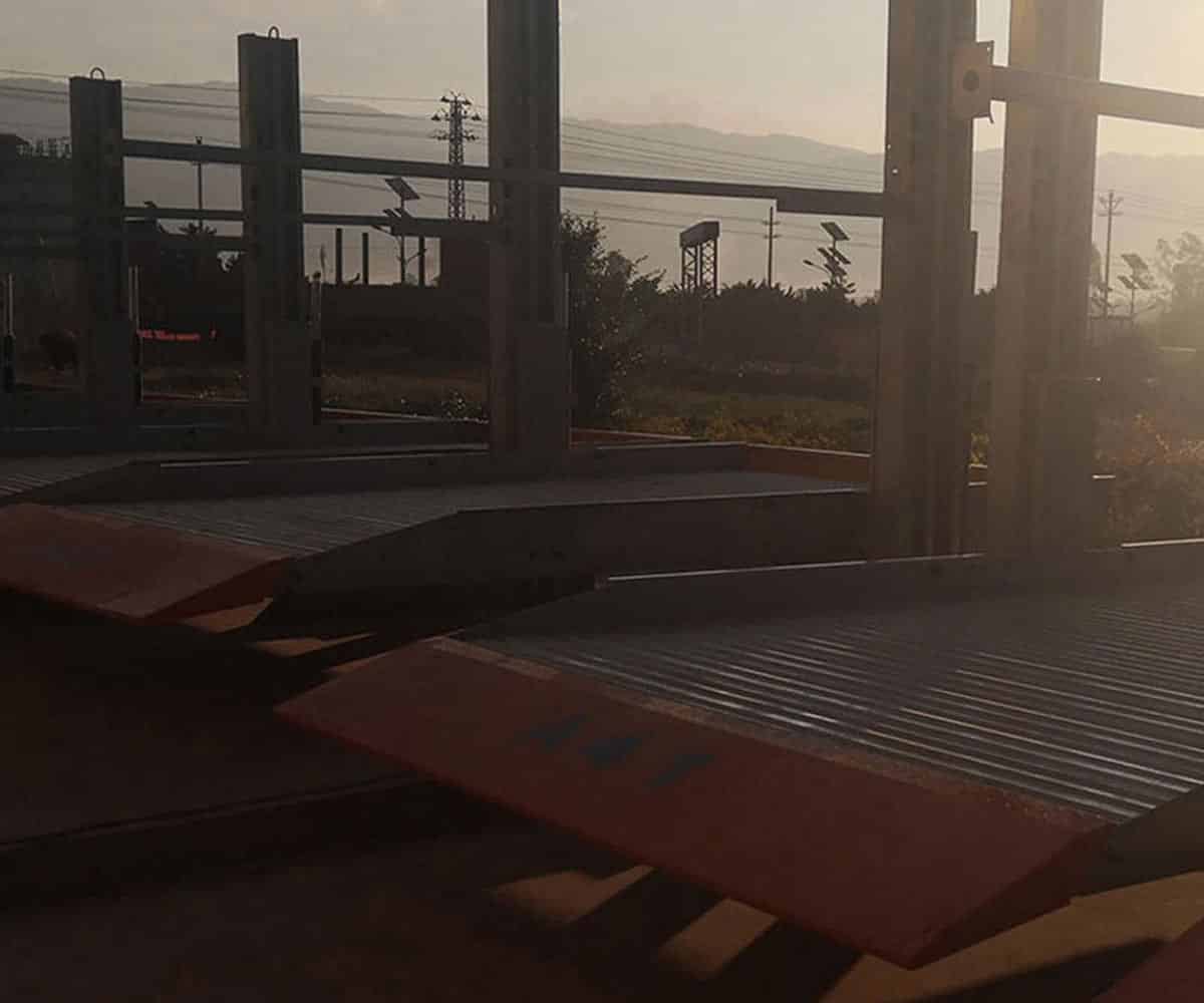升降橫移式機械式立體停車設備安裝